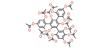 Hydroxytetrafucol B tridecaacetate
